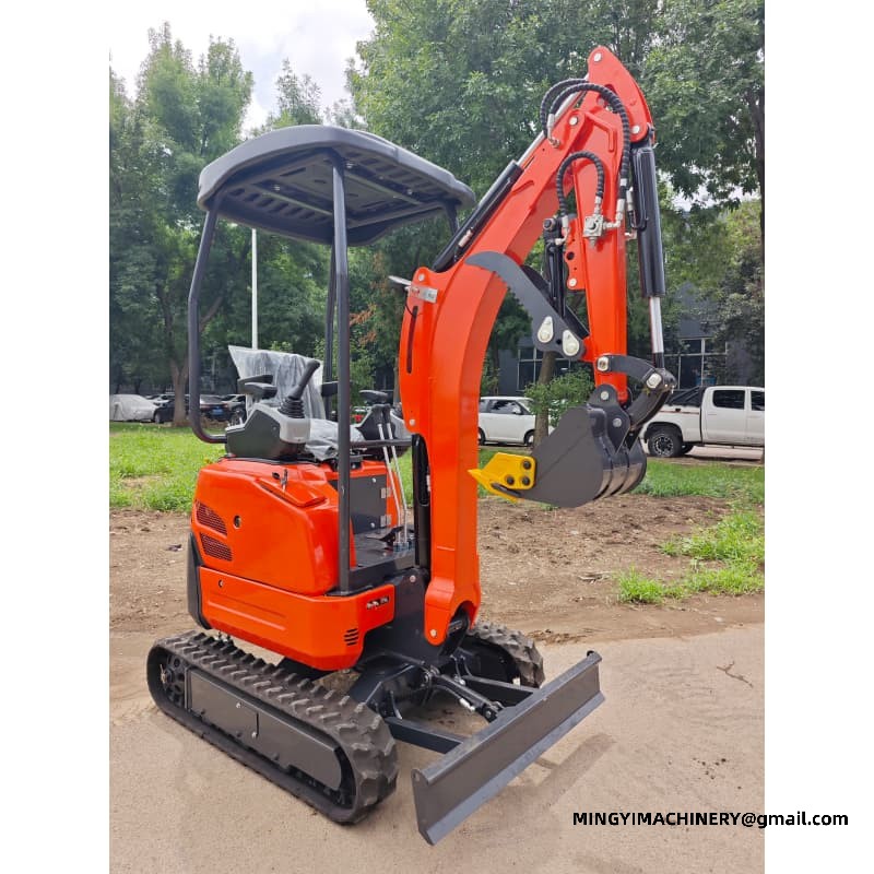 Household Mini Excavator For Backyard Pool Digging