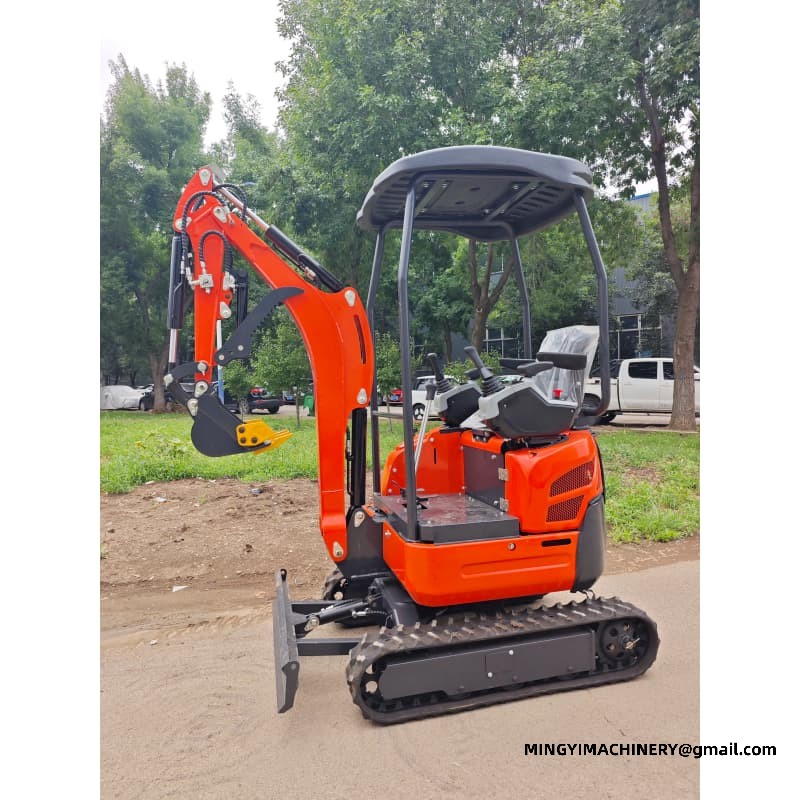 Household Mini Excavator For Backyard Pool Digging