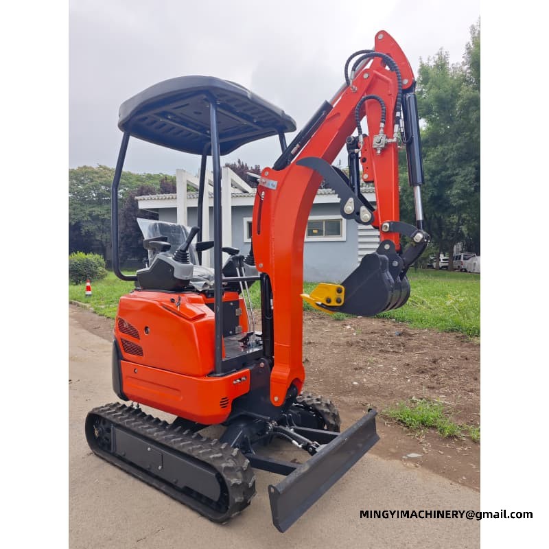 Household Mini Excavator For Backyard Pool Digging