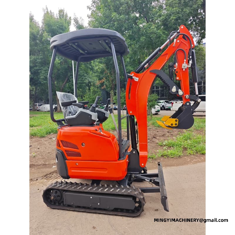 Household Mini Excavator For Backyard Pool Digging