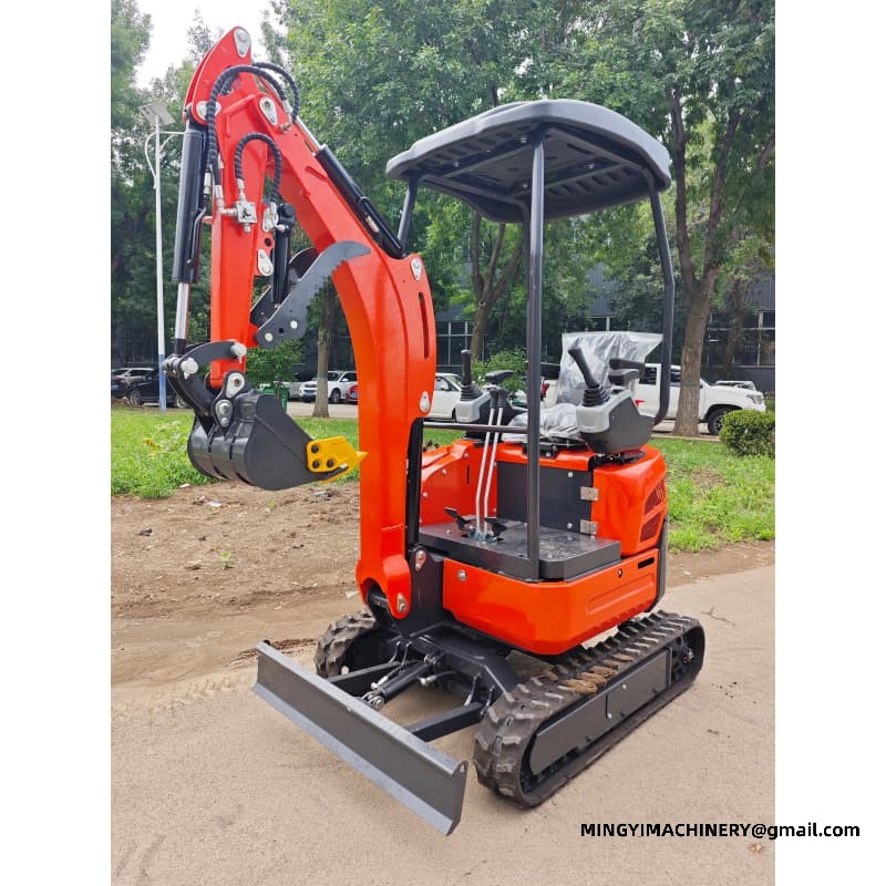 Household Mini Excavator For Backyard Pool Digging