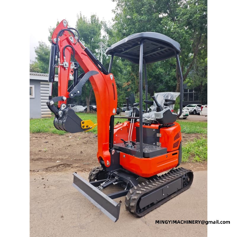Household Mini Excavator For Backyard Pool Digging