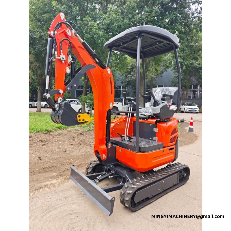 Low Noise Small Crawler Digger For Urban Residential Work