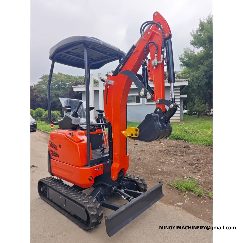 Low Noise Small Crawler Digger For Urban Residential Work