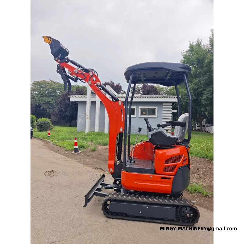 Low Noise Small Crawler Digger For Urban Residential Work