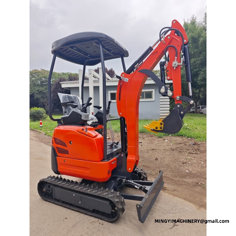 Portable Mini Excavator Easy Transport For Small Contractors