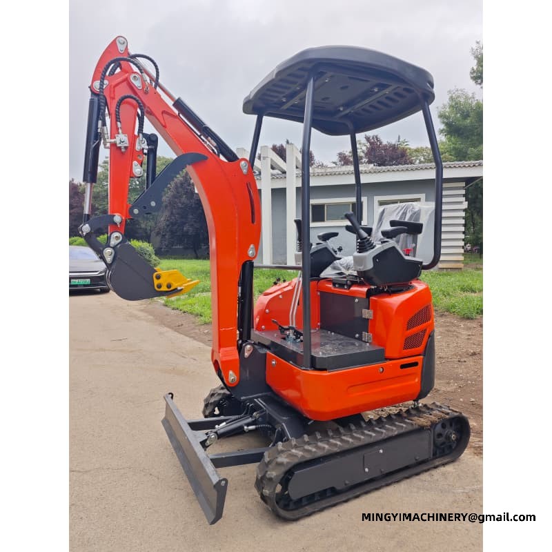 Portable Mini Excavator Easy Transport For Small Contractors