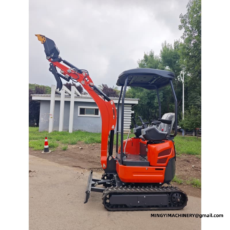 Portable Mini Excavator Easy Transport For Small Contractors
