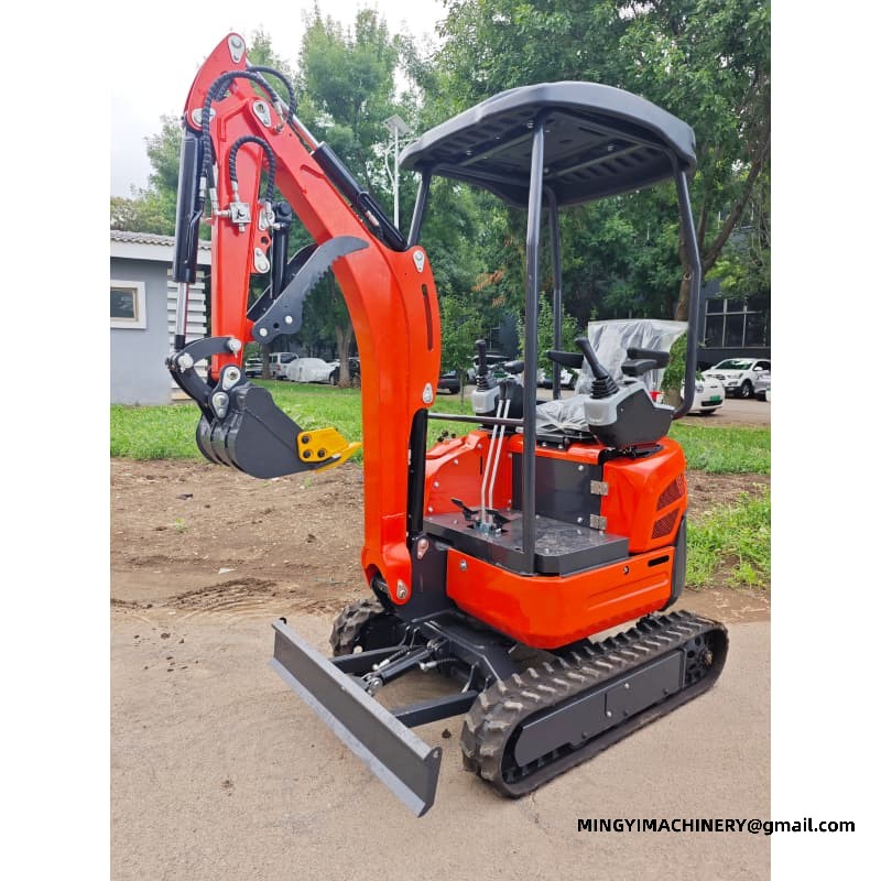 Comfort Cabin Mini Excavator For All Day Operation