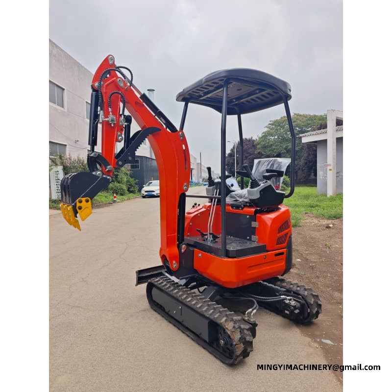 Comfort Cabin Mini Excavator For All Day Operation