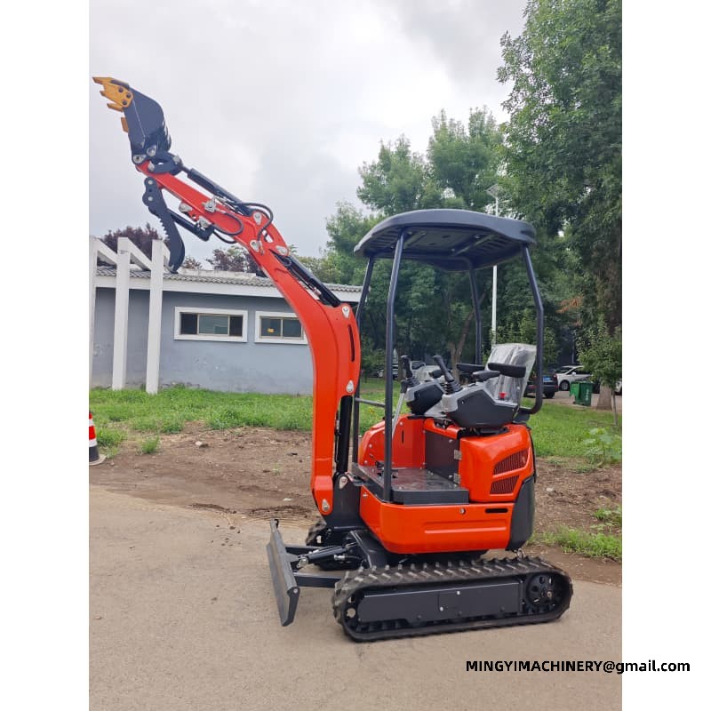 Comfort Cabin Mini Excavator For All Day Operation