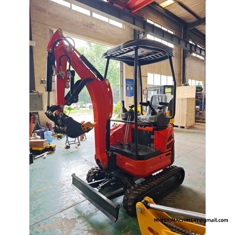 Comfort Cabin Mini Excavator For All Day Operation