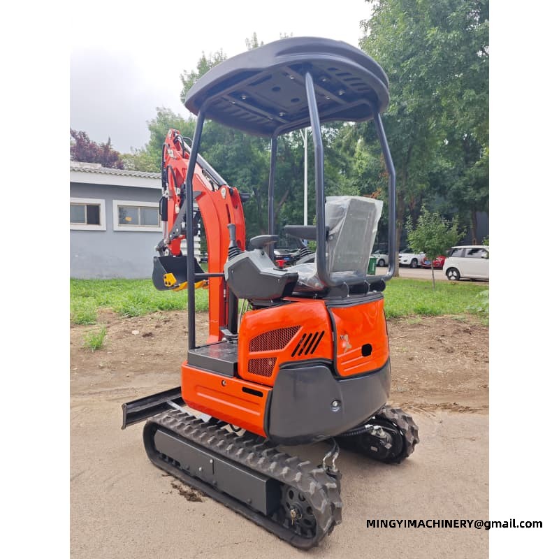 Comfort Cabin Mini Excavator For All Day Operation