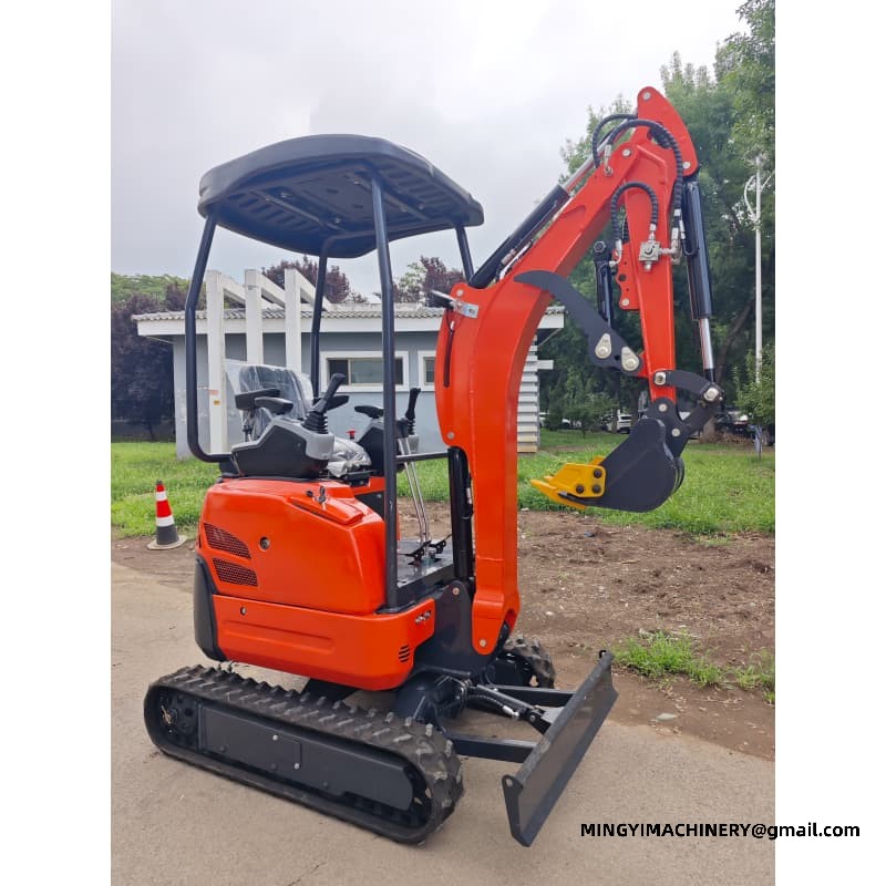 Comfort Cabin Mini Excavator For All Day Operation