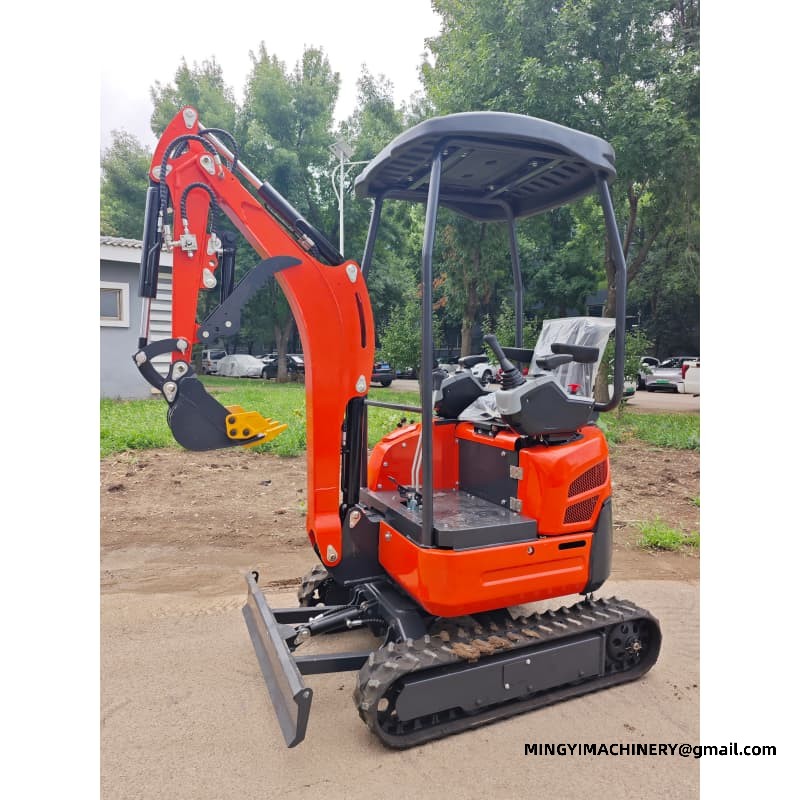 Comfort Cabin Mini Excavator For All Day Operation