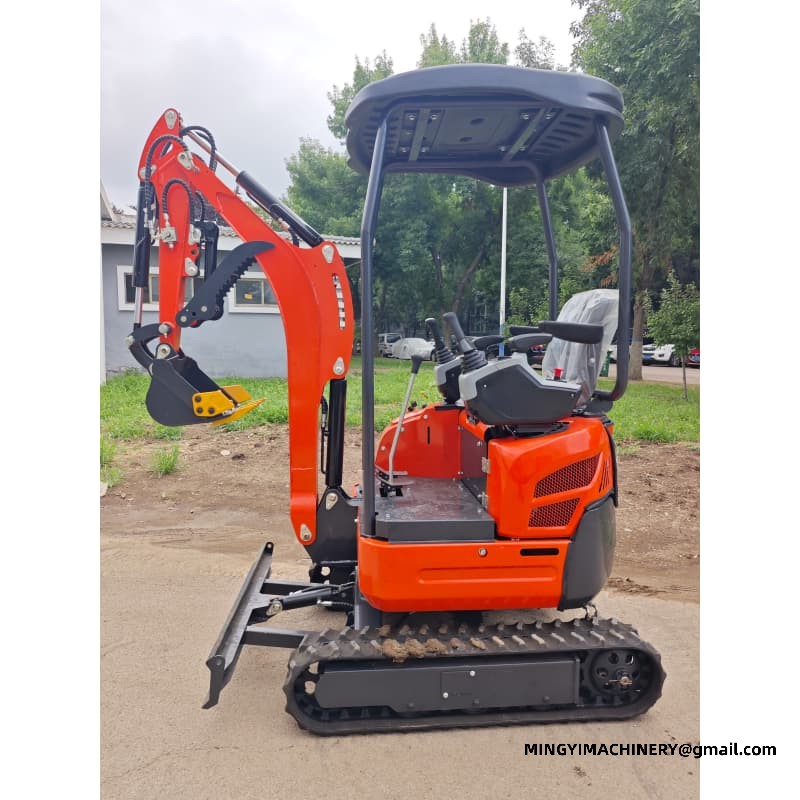 Comfort Cabin Mini Excavator For All Day Operation