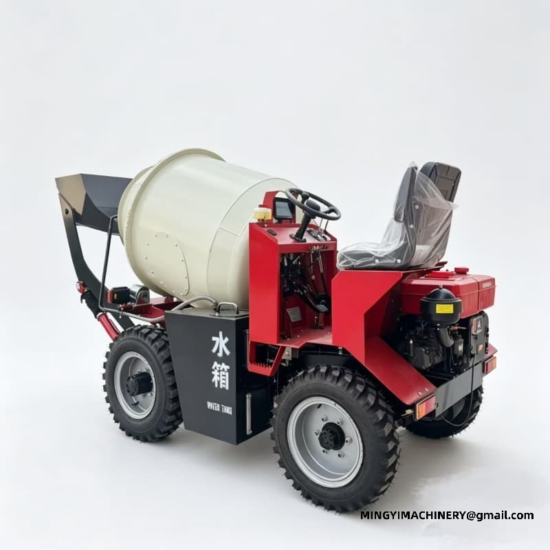 Mini Self Loading Concrete Mixer