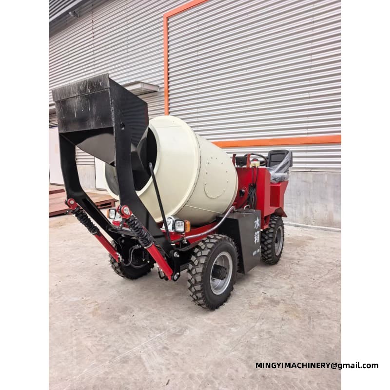 Mini Diesel Self Loading Concrete Mixer