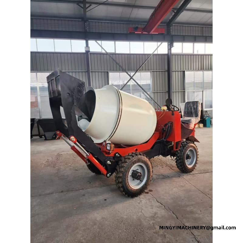 Small Concrete Mixer for House Construction
