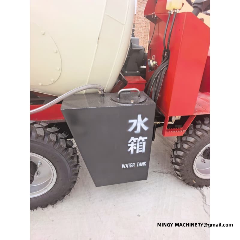 Small Self Loading Concrete Mixer Truck