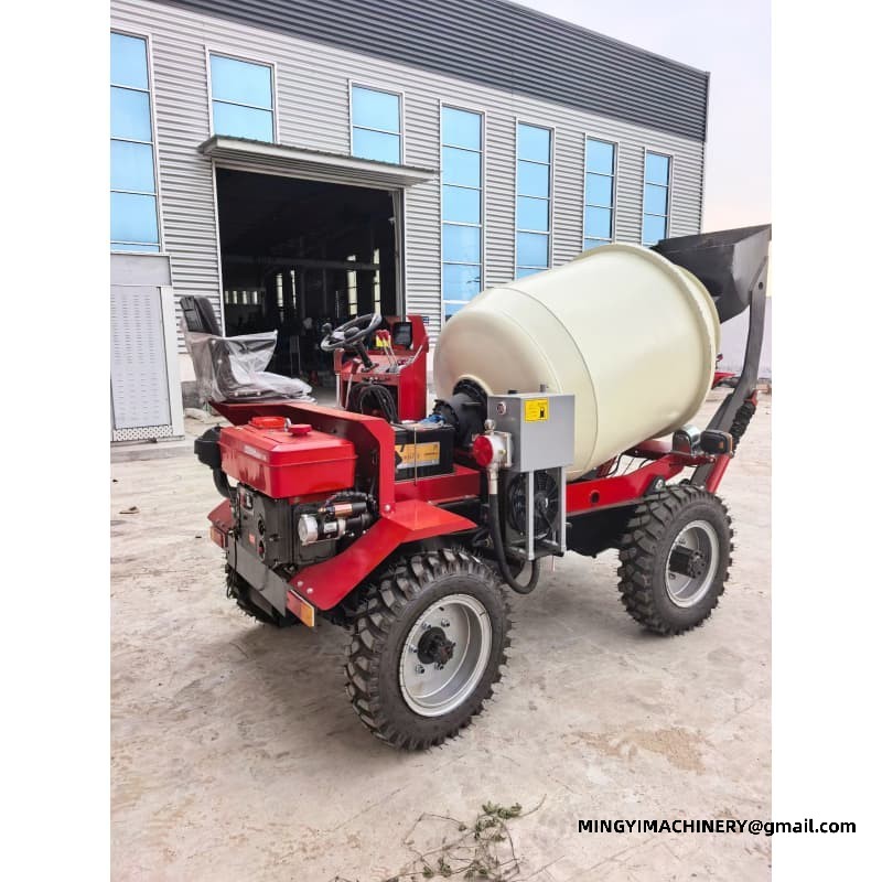 Small Concrete Mixer for House Construction
