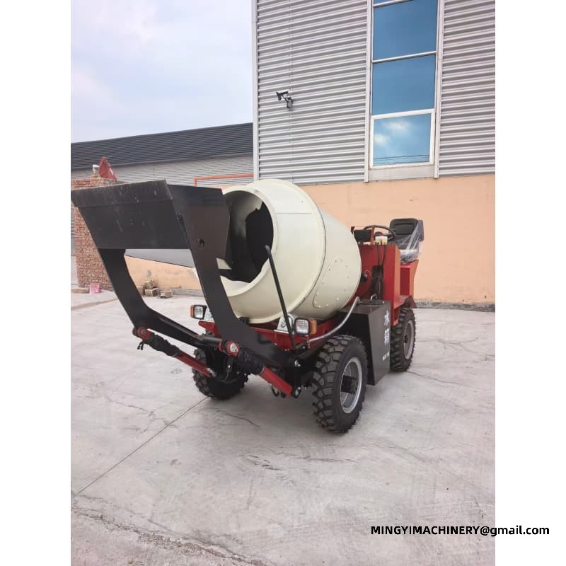 Small Concrete Mixer for House Construction
