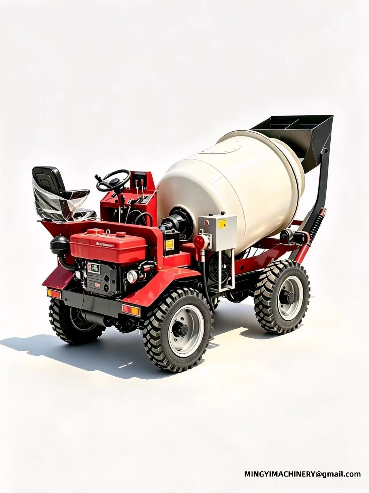 Mini Self Loading Concrete Mixer for Sale