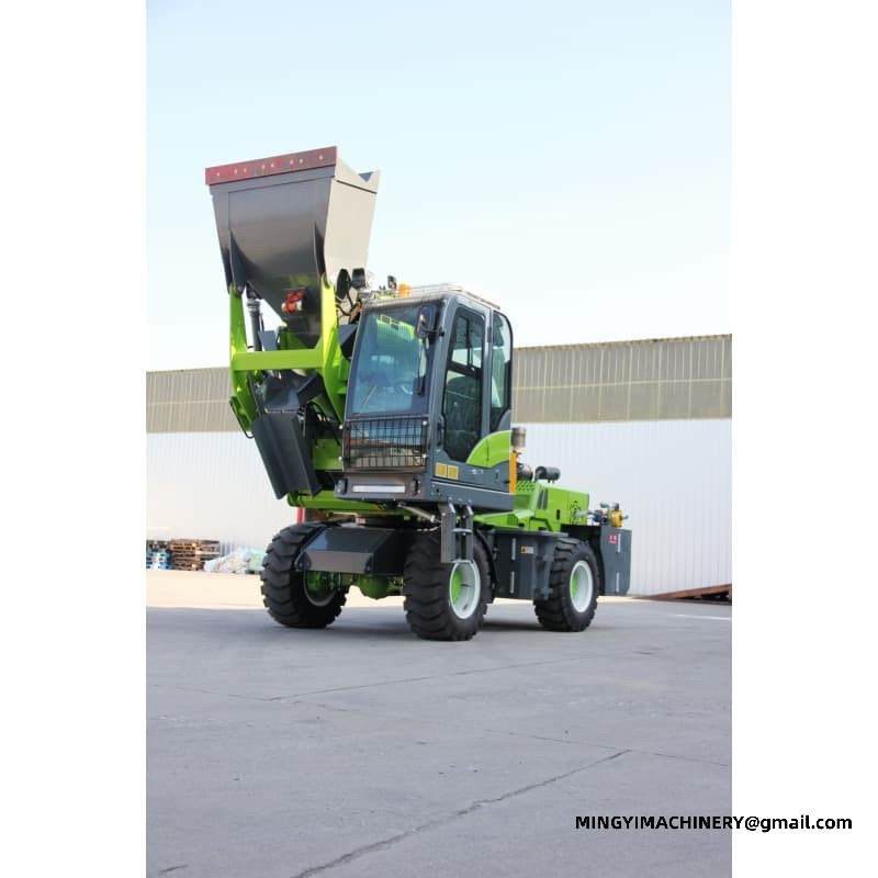 Diesel Self-Loading Concrete Mixer