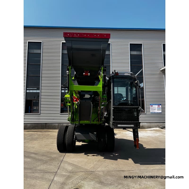 Diesel Self-Loading Concrete Mixer