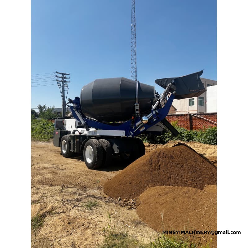 Diesel Self-Loading Concrete Mixer