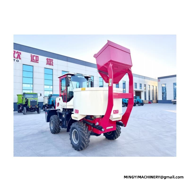 Concrete Pan Mixer for Construction