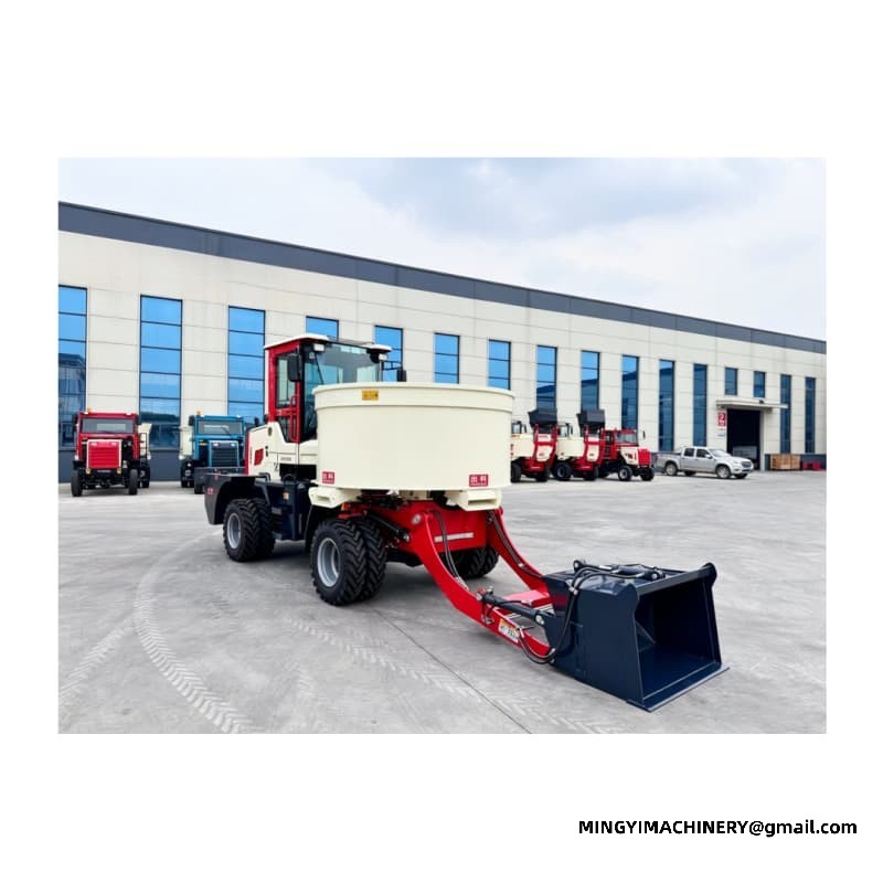 4WD Self-Loading Pan Mixer