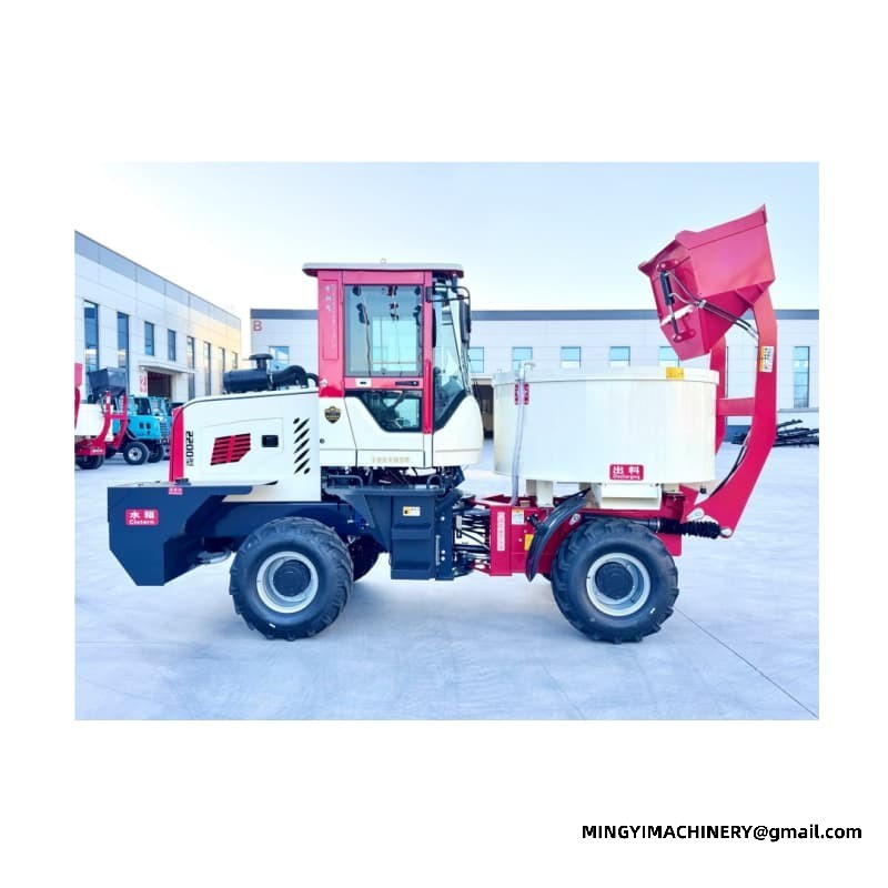 Self-Loading Pan Mixer for Sale