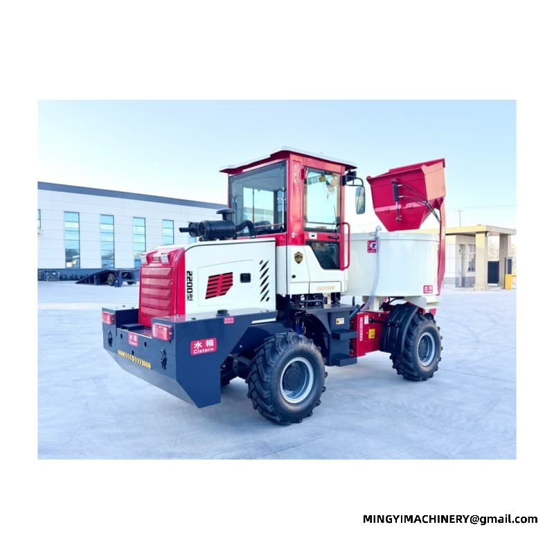 Self-Loading Pan Mixer Supplier