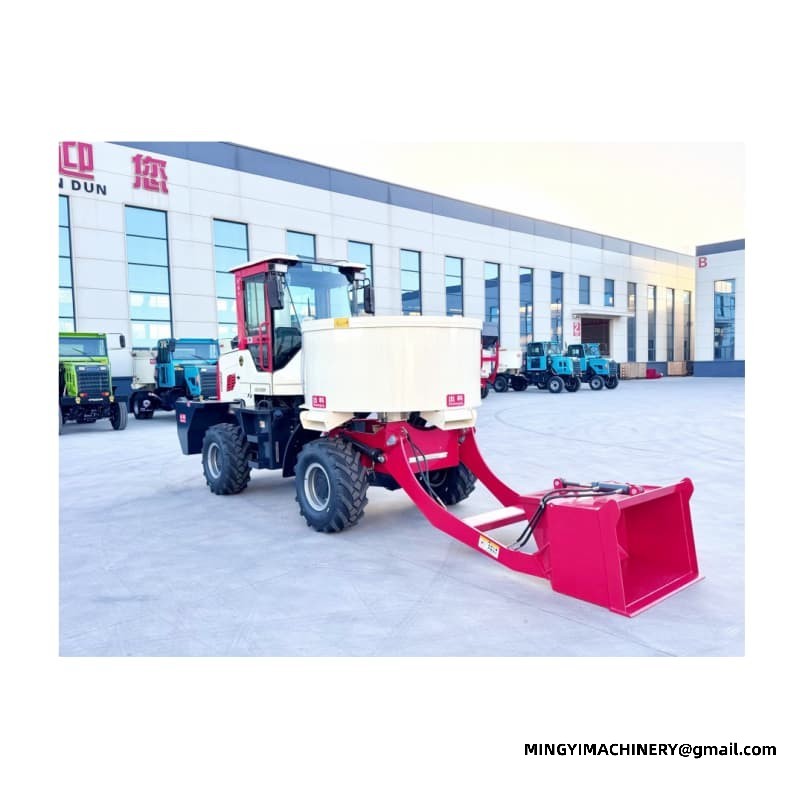Self-Loading Pan Mixer for Sale