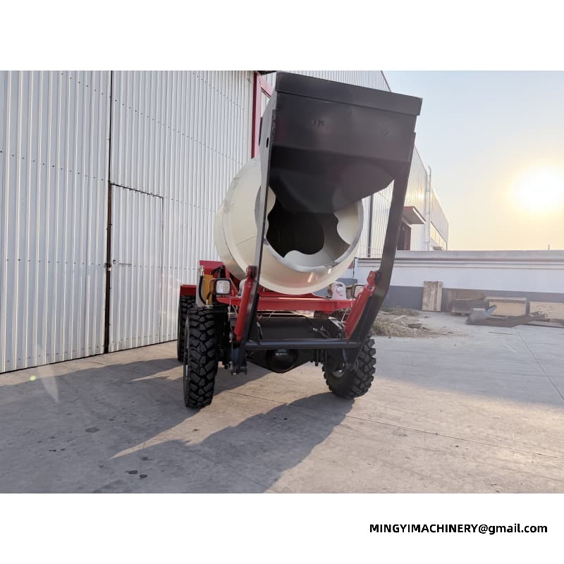 Keywords: Self Loading Concrete Mixer, Mini Self-Loading Truck, Self Loader
