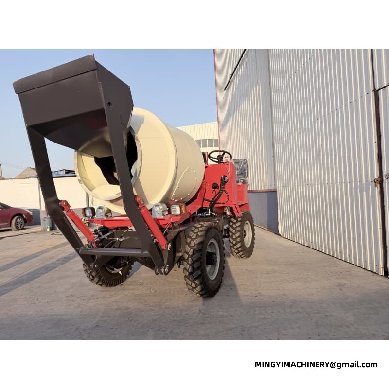 Keywords: Self Loading Concrete Mixer, Mini Self-Loading Truck, Self Loader