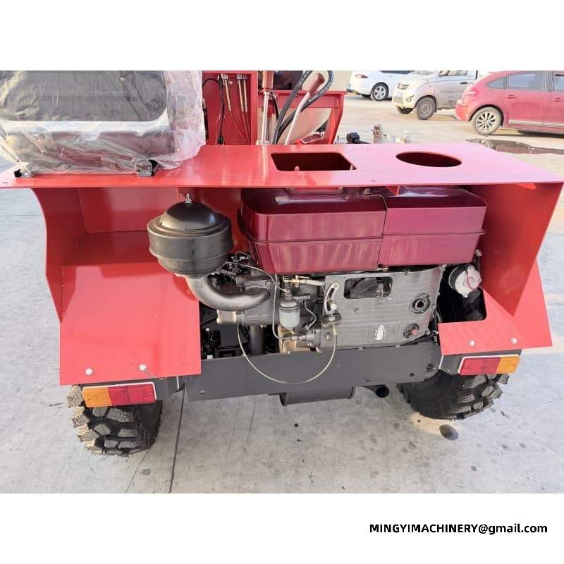 Rough Terrain Concrete Mixer, 4WD Self Loading Mixer, Off-Road Mixer