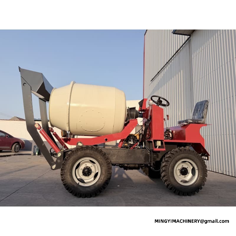 Mobile Concrete Batching Truck, Portable Cement Mixer, On-Site Batching