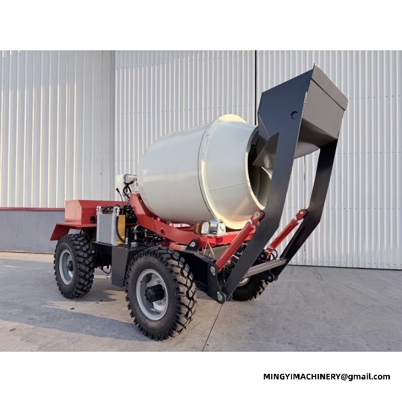 Mobile Concrete Batching Truck