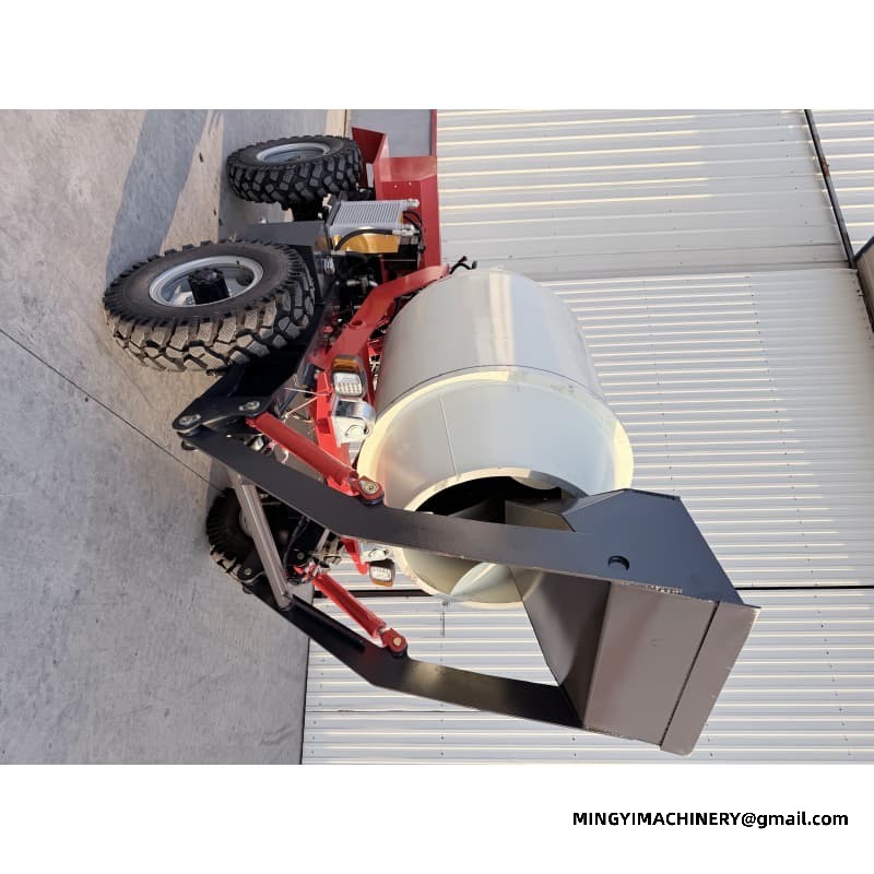 Hydraulic Tipping Concrete Mixer, Discharge Mixer Truck, Self Unloading