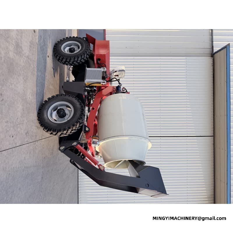 Small Road Construction Mixer, Canal Paving Machine, Rural Paving Mixer