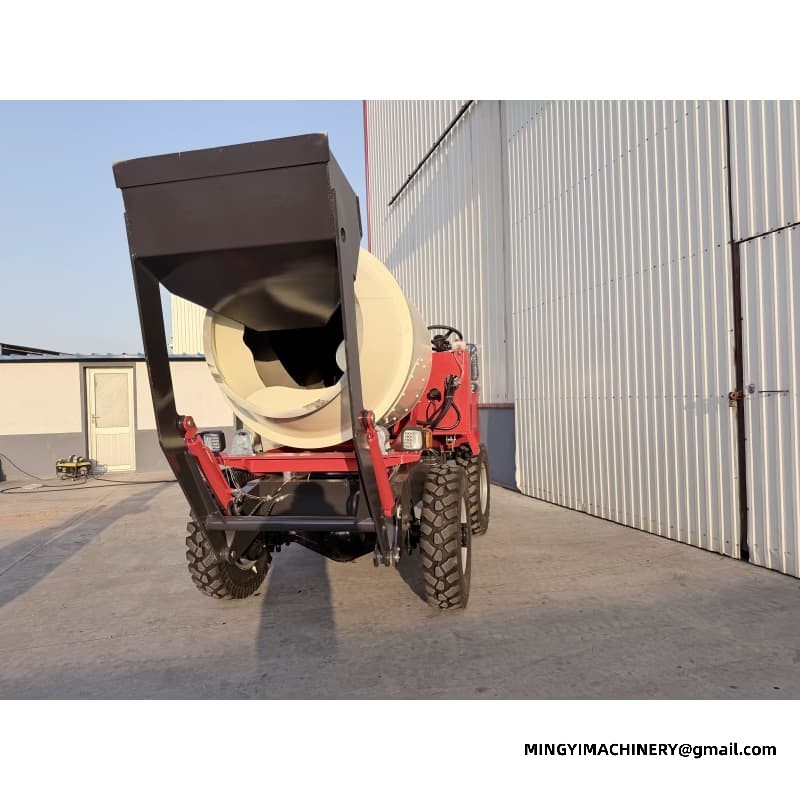 Small Road Construction Mixer, Canal Paving Machine, Rural Paving Mixer