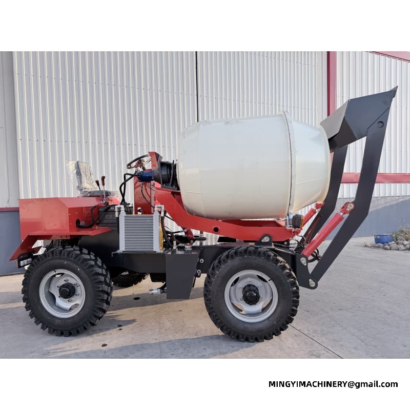 Small Road Construction Mixer