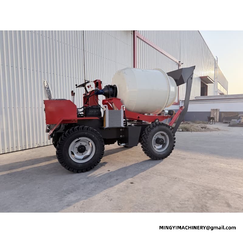 Automatic Self Loading Cement Mixer, Auto Feeding Mixer, Auto Batching