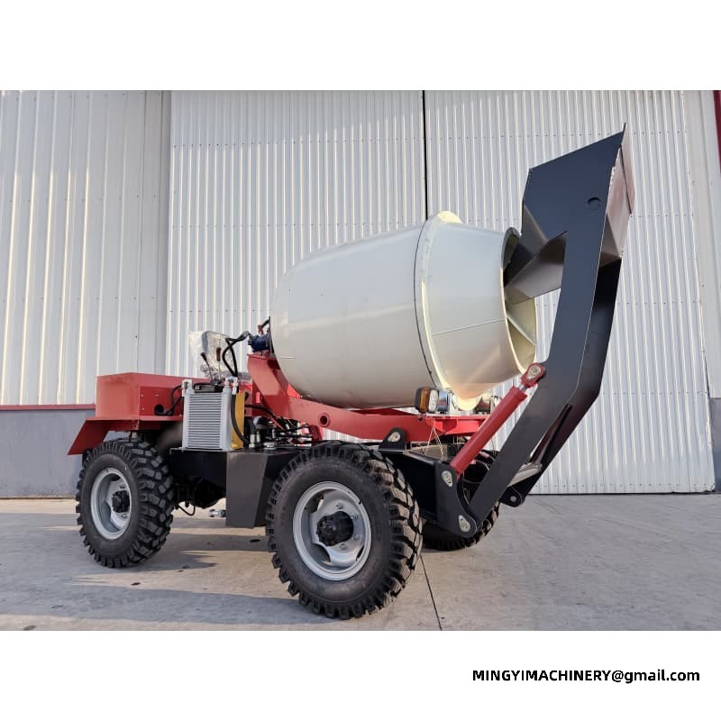Automatic Self Loading Cement Mixer, Auto Feeding Mixer, Auto Batching