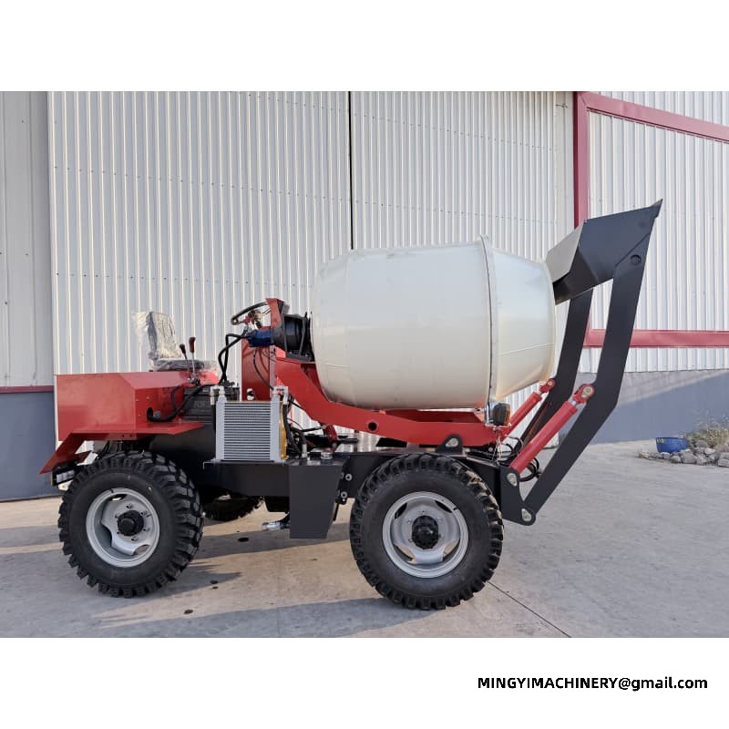 Automatic Self Loading Cement Mixer