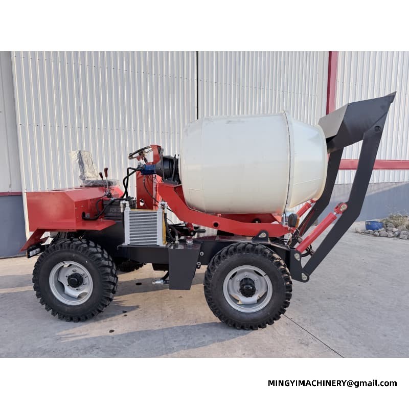 Automatic Self Loading Cement Mixer