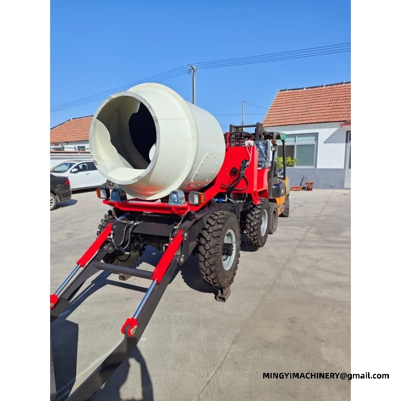 Wheeled Self Loading Concrete Truck