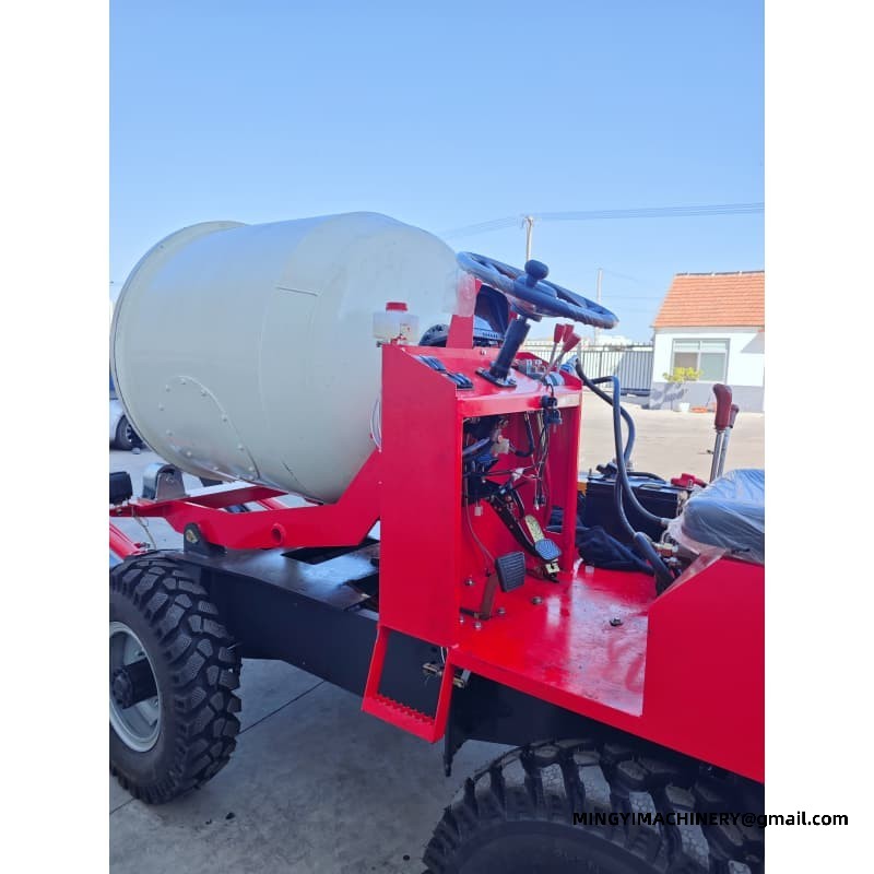 Small Capacity Self Loading Mixer, 1m3 / 1.5m3 Mixer Truck, Mini Transit Mixer